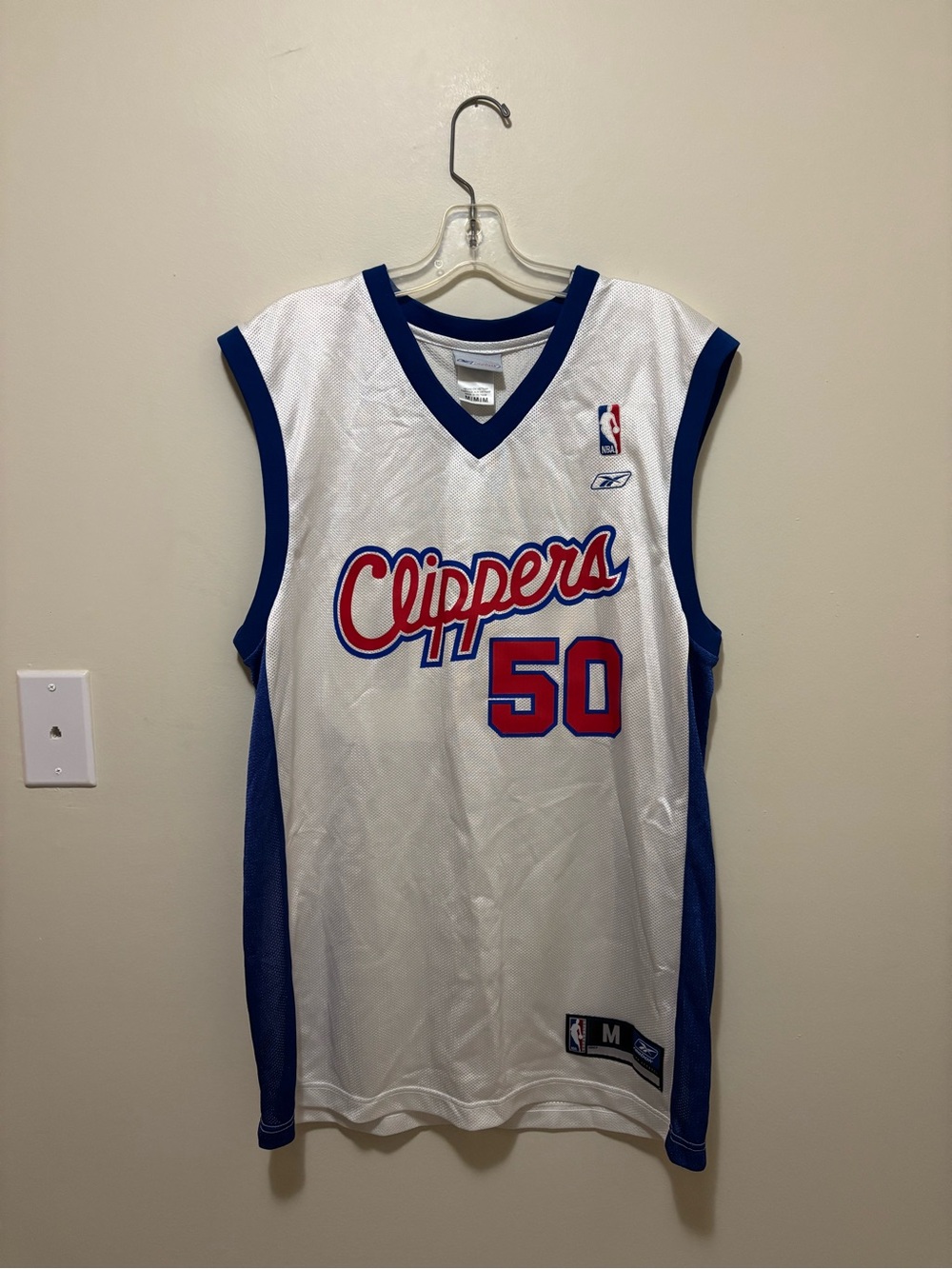 Vintage Reebok LA Clippers Corey Maggette #50 Basketball Jersey - Size Medium